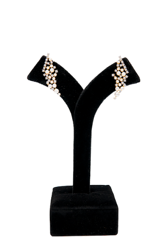 Elegant Pearl Cascade Women’s Drop Earrings